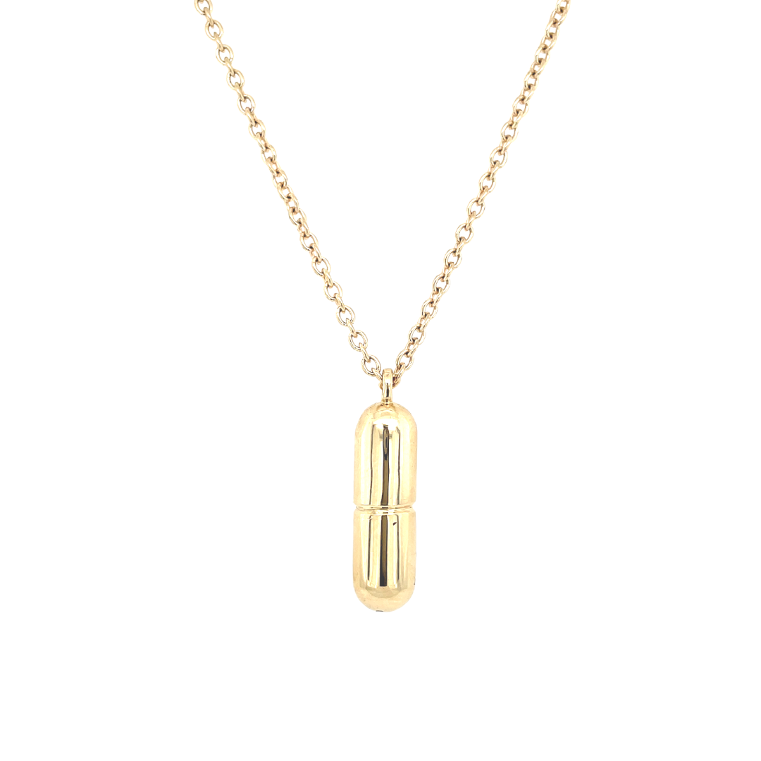 Gold Capsule Necklace