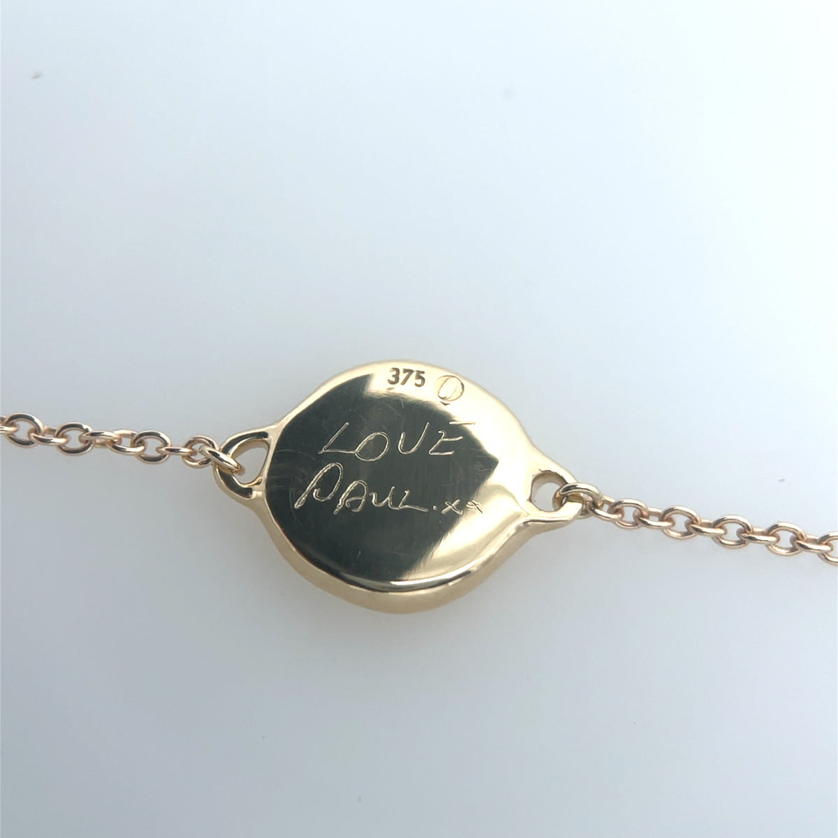 Gold Impression Bracelet