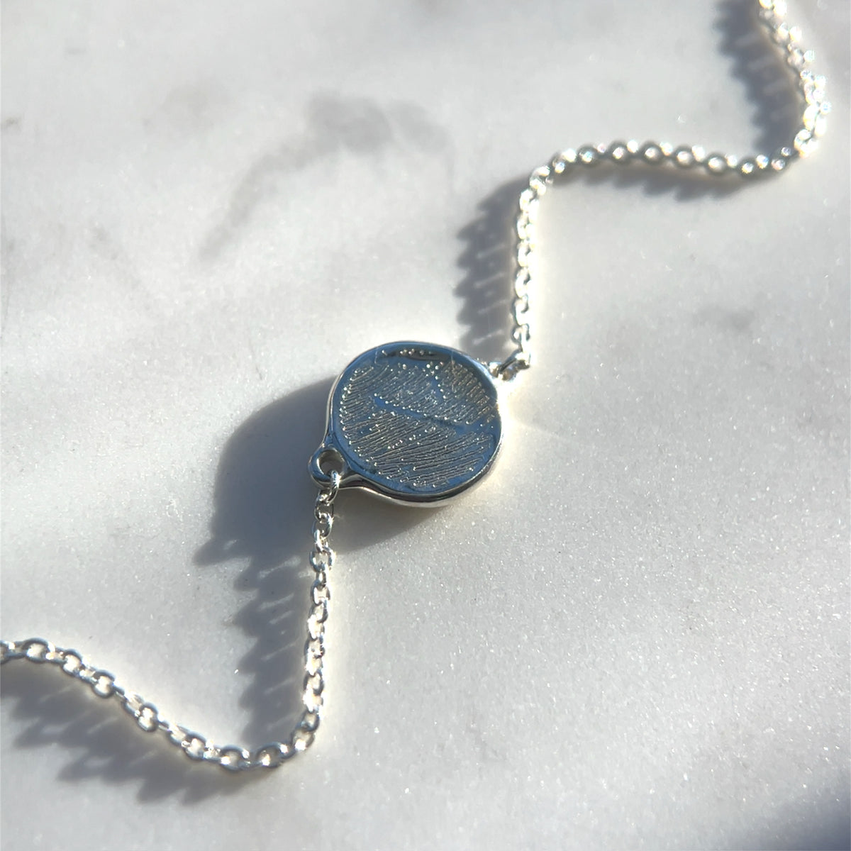 Sterling Silver Impression Bracelet