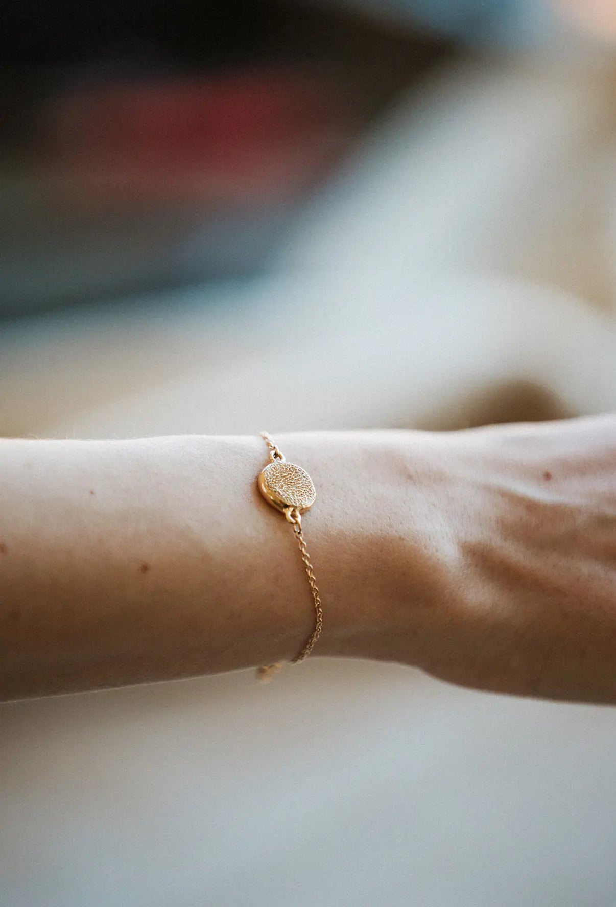 Gold Impression Bracelet
