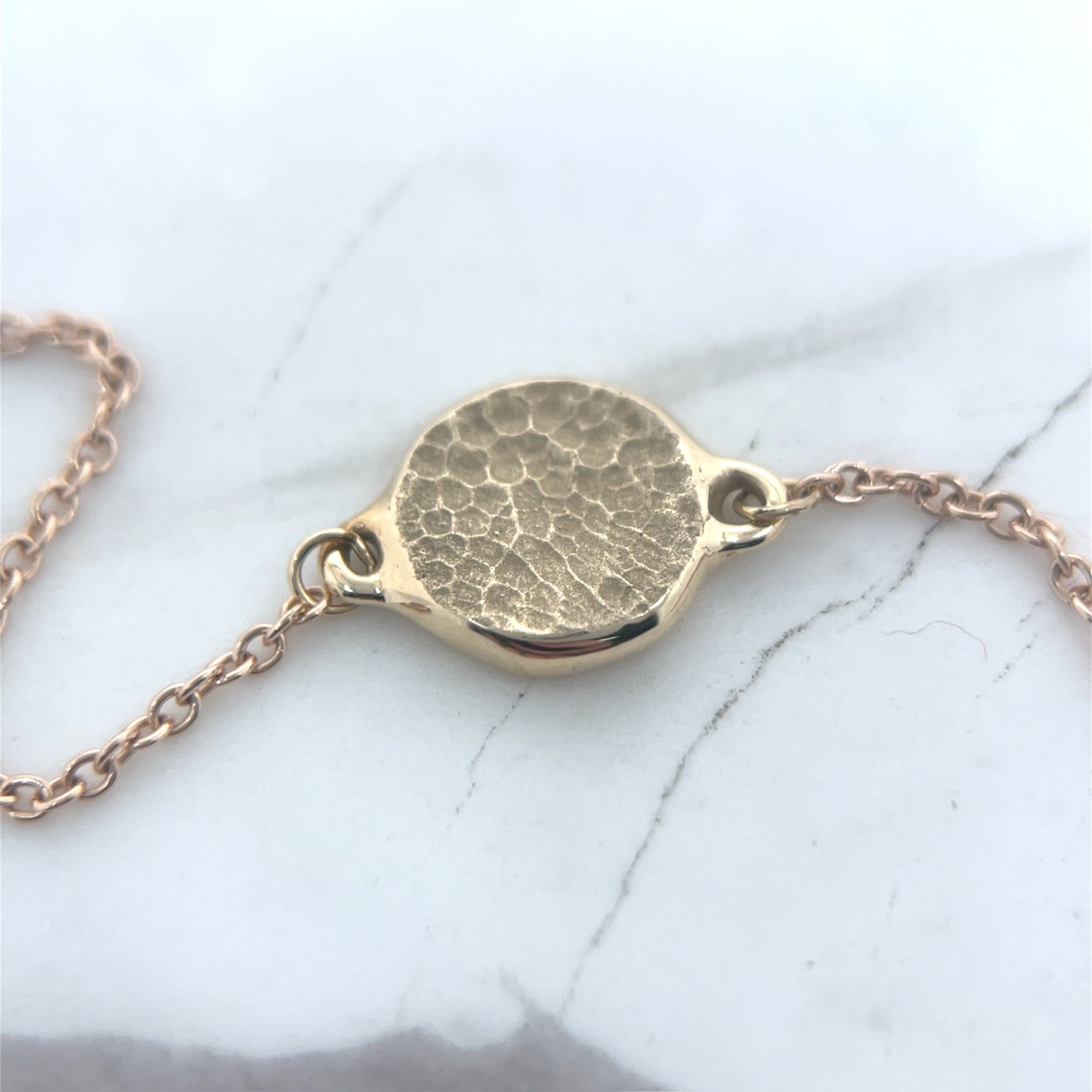 Gold Impression Bracelet